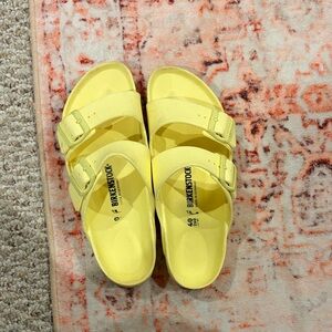 Birkenstock women’s Bright Yellow Sandals